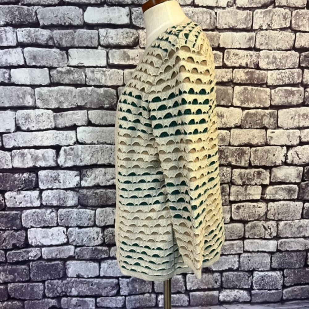 Alfred Dunner No Close Cardigan W/ Attached Tank Size Small - Picture 4 of 9